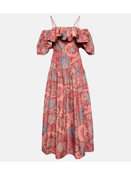 Maksi obleka Ulla Johnson s paisley potiskom