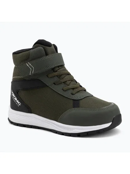 Viking Footwear Equip Warm vízálló 1V fenyő/fekete gyermek hócsizma. Méret: 35 EU fekete