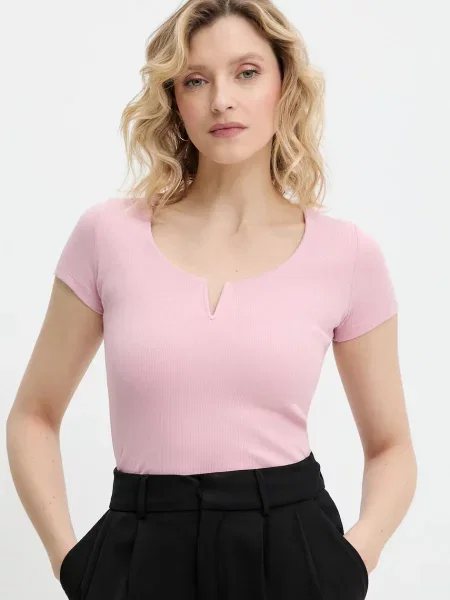 Тениска Answear.LAB дамска черно