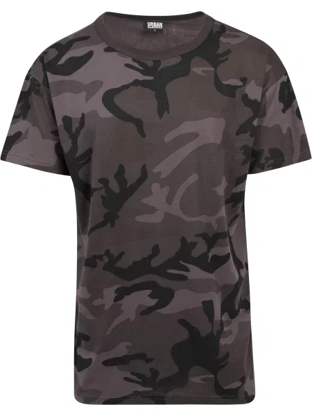 Urban Classics Tricou gri / gri bazalt negru