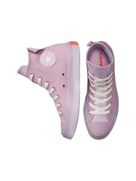Členkové topánky Converse fialová