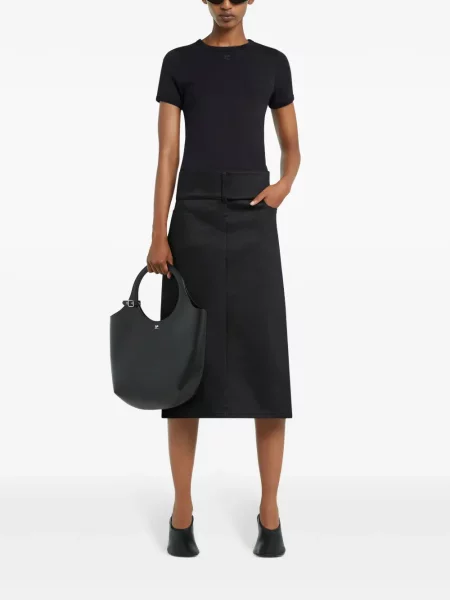 Tricou Courreges negru