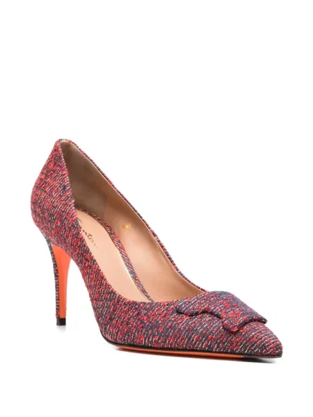 Pantofi cu toc Santoni roșu