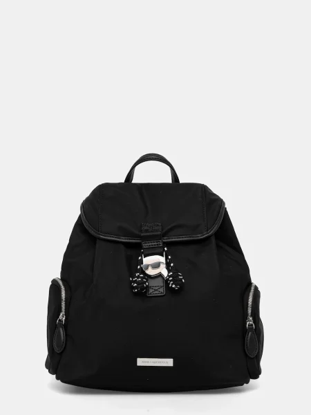 Рюкзак Karl Lagerfeld IKON малий однотонний чорний