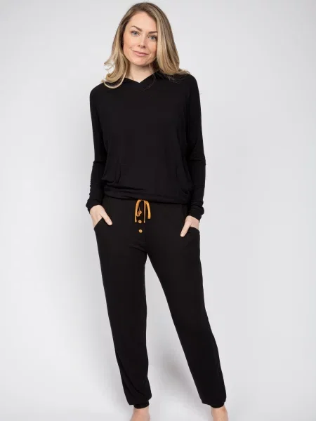Пижама Cyberjammies из модала черная