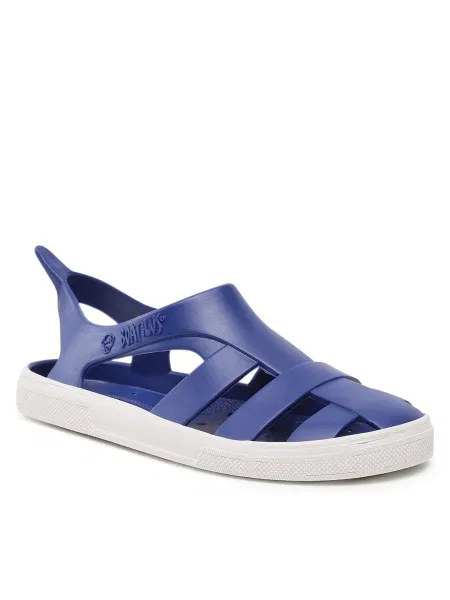 Juniorské sandále BOATILUS Bioty cobalt/white biela