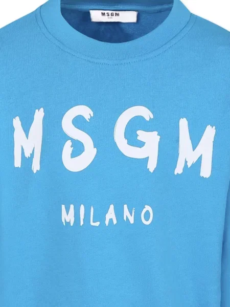 Bluza dziecięca Msgm niebieska