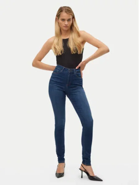 Skinny skinny džíny Vero Moda modré