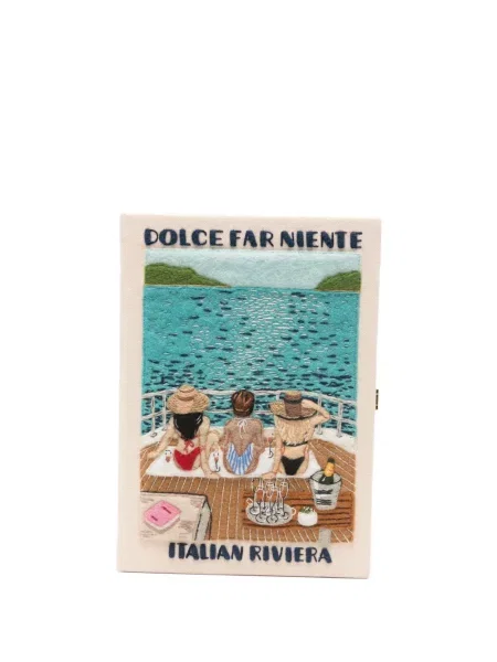 Geantă plic Olympia Le-tan maro