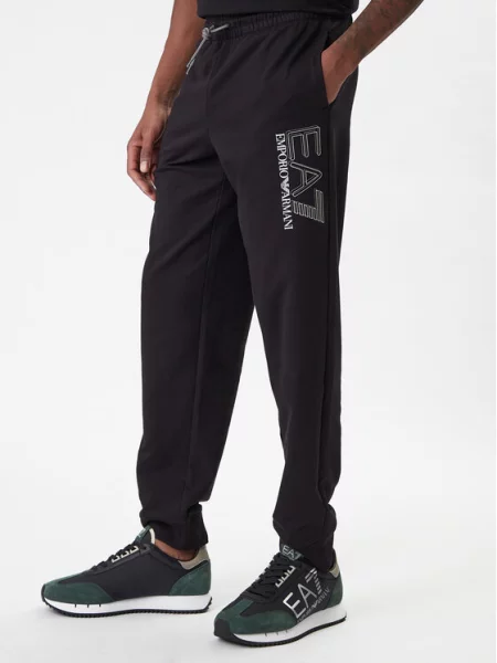 Emporio Armani Спортивні штани чорний