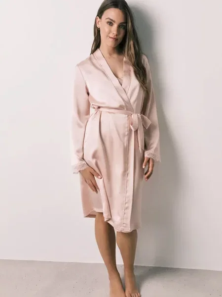 Women'secret župan dámsky ružová