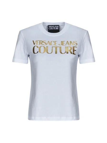 Tričko Versace Jeans Couture biela