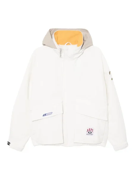 Geacă Aape By A Bathing Ape cu petice alb