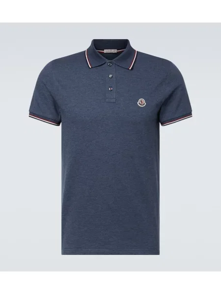 Polo Moncler albastru