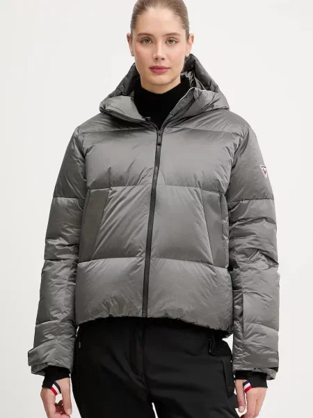 Smučarska jakna s puhom Rossignol DAILLE siva