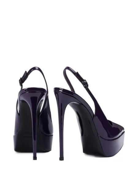 Pantofi cu toc Le Silla cu platformă violet