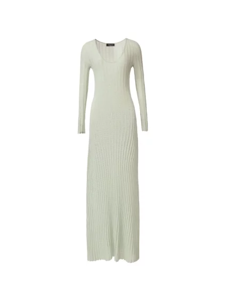Rochie Fabiana Filippi tricotate lungă de costum verde