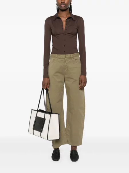 Pantaloni Nili Lotan verde