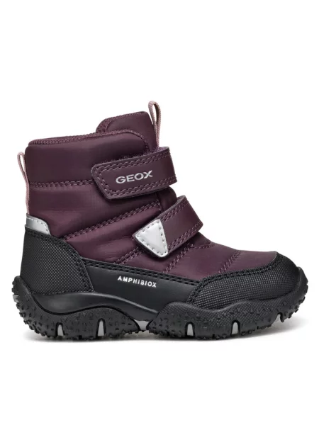 Botki Geox bordowe