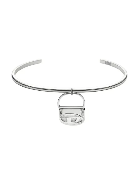 Zapestnica Diesel srebrna