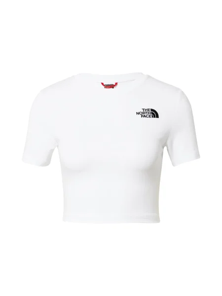 THE NORTH FACE Marškinėliai Essential juoda balta