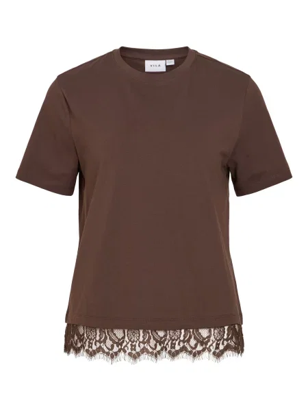 VILA Tricou VINORA' maro