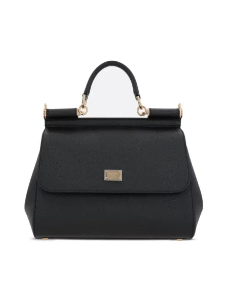 Torebka Dolce And Gabbana skórzana czarna