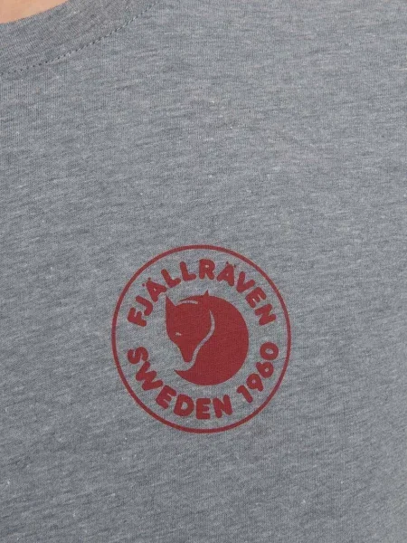 Kratka majica Fjallraven siva