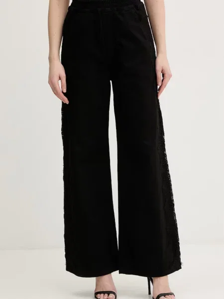 Pinko pantaloni pentru femei negru