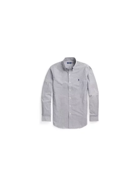 Koszula Polo Ralph Lauren z logo szara