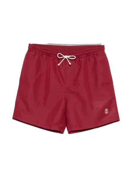 Kąpielówki Brunello Cucinelli czerwone