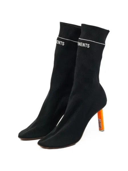 Botine Vetements cu imagine negru