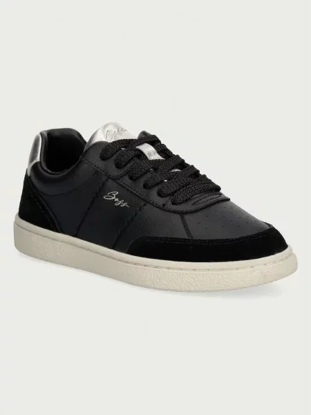 BOSS Orange Everlynn sneakers pentru femei din piele negru