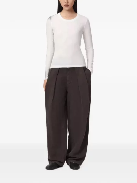 Tricou Allsaints cu autograf alb
