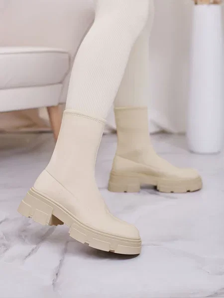 Botine copii Resti bej
