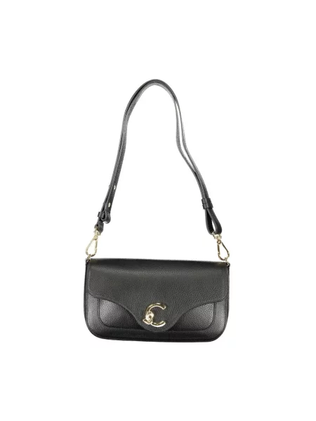 Torebka Coccinelle z magnetycznym zapięciem czarna