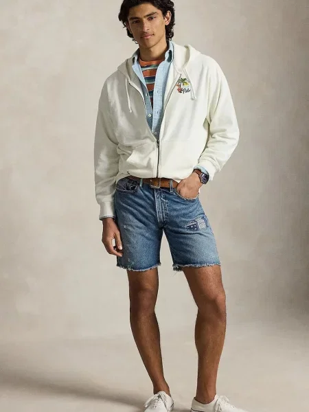 Polo Ralph Lauren bluza z kapturem beżowa