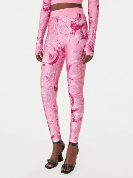 Versace Jeans Couture Leggings rózsaszín