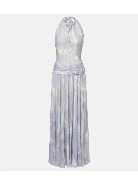 Rochie Pucci de lână violet