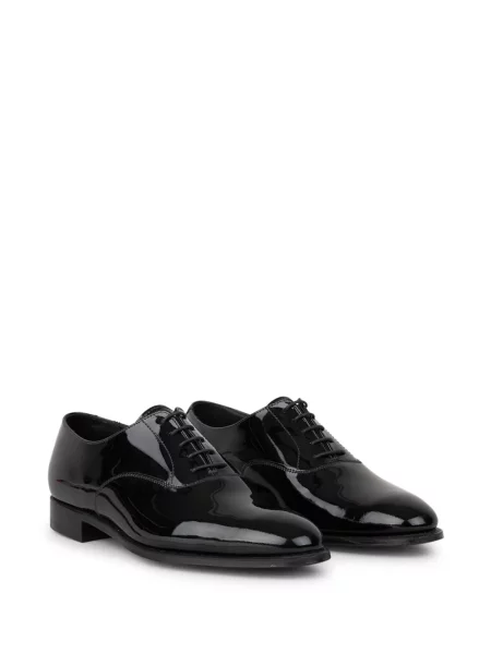 Обувки в стил дерби Crockett & Jones черно