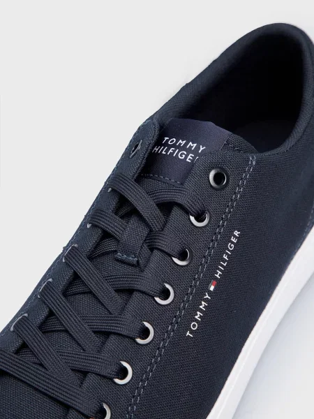 Кеды Tommy Hilfiger из канваса синие