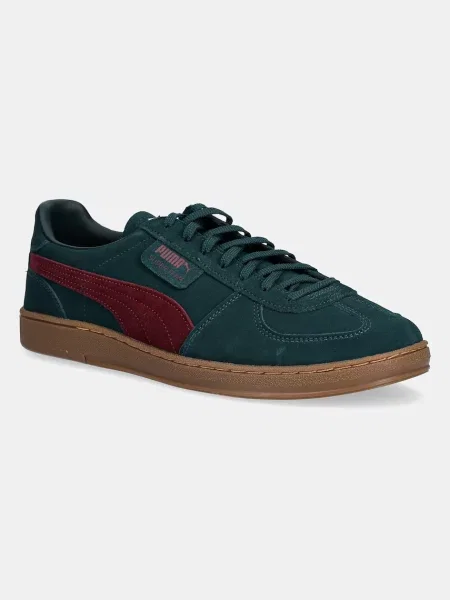 Puma Semišové tenisky Super Team zelené