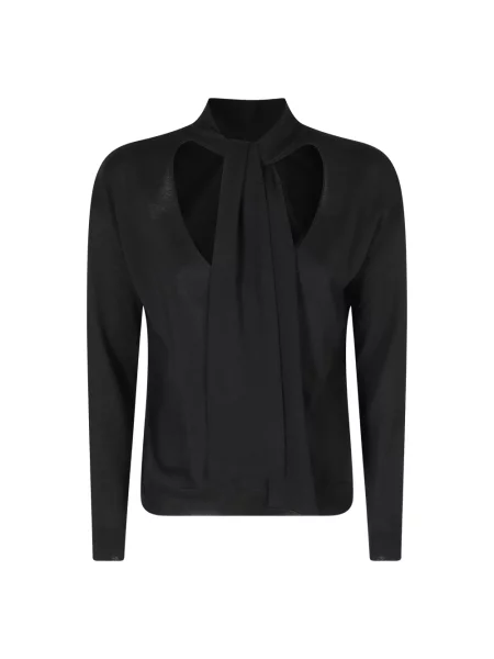Sweter Roberto Collina czarny