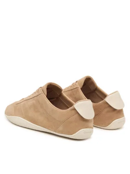 Calvin Klein Laisvalaikio batai Baller Sneaker Laceup smėlio
