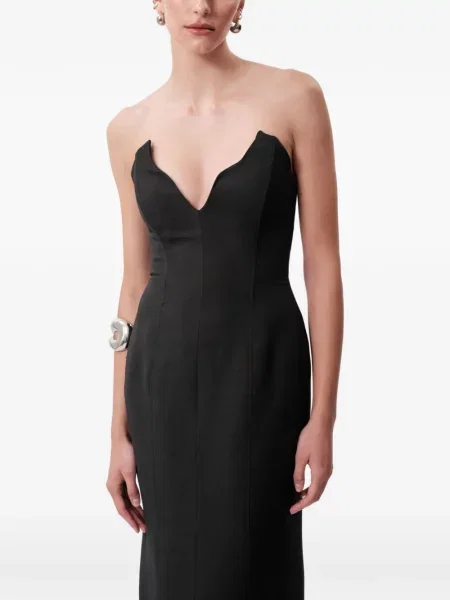 Rochie maxi Concepto fără bretele negru