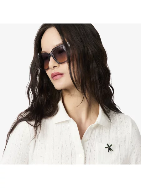 Lacoste Organiczna Koszulka Polo Slim Fit biała