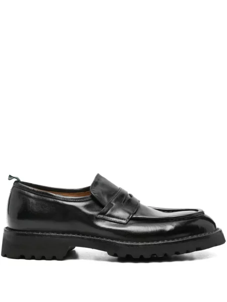 Pantofi loafer Green George din piele negru