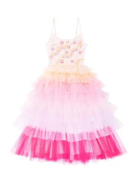 Φόρεμα Tutu Du Monde ροζ