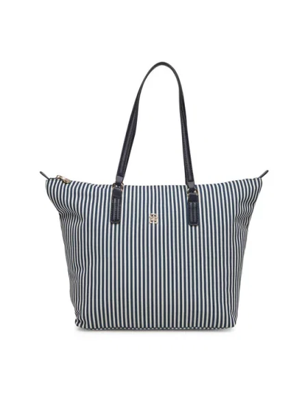 Tommy Hilfiger Torbica Poppy Summer Tote tamnoplava