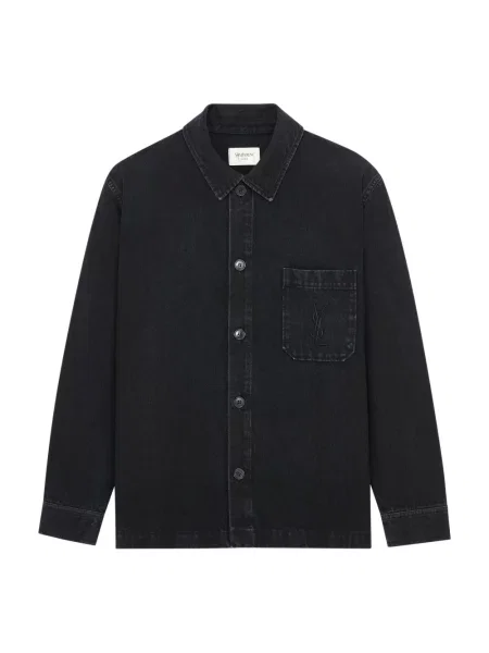 Kurtka koszulowa Saint Laurent czarna